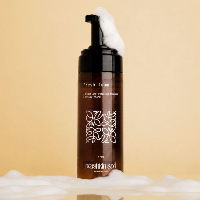 Пінка для очищення обличчя з пребіотиками "Fresh foam" 11191 Пташкин Сад